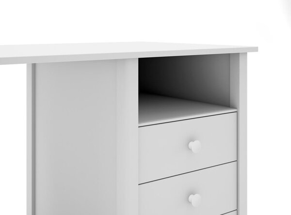 Borovi fenyő gyerek íróasztal 54x120 cm Max – Marckeric