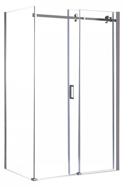 Bold-in 80x100 cm aszimmetrikus zuhanykabin zuhanytálca nélkül