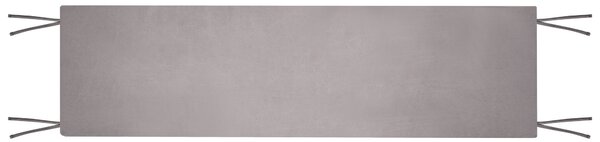 Párna kerti padhoz TUSCANIA 157 x 34 cm Szürke