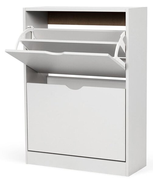 AVENBERG SLIM FLIP 2 Cipőtartó - fehér