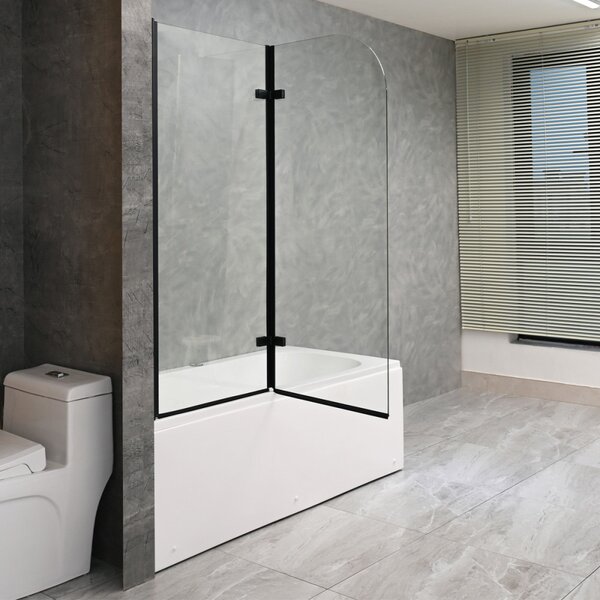 Alor 120x140 cm kádparaván Black