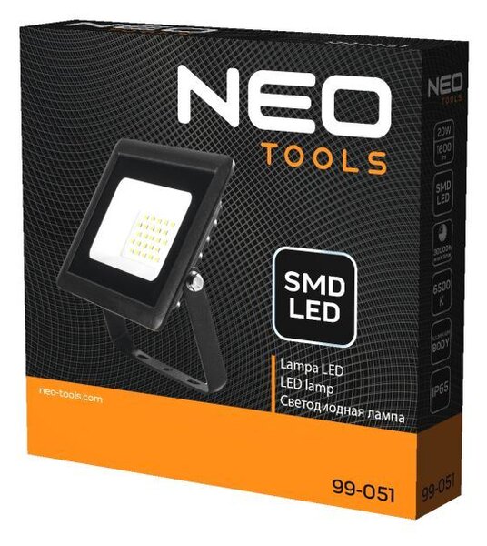 Neo Tools 99-051 Reflektor SMD LED 20W 1600lm 230V 20W