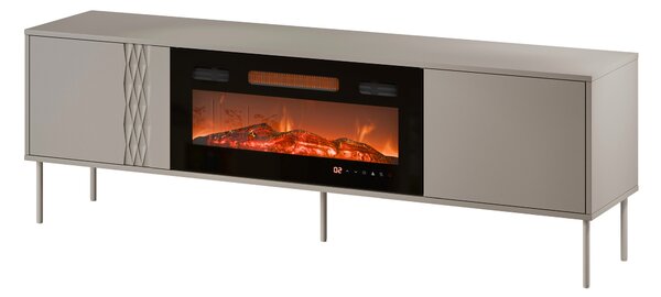 TV-állvány Tolete 107, Laminált forgácslap, 55x180x40cm, Bézs