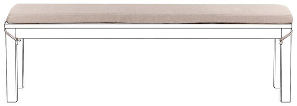 Párna kerti padhoz TUSCANIA 157 x 34 cm Bézs