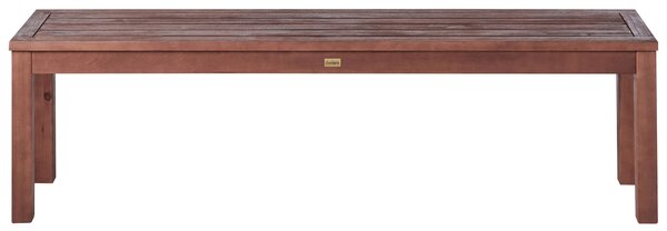Kerti pad ülőpárnával TUSCANIA 160 cm Eukaliptusz fa Bézs