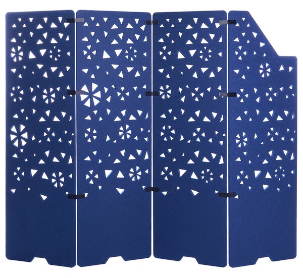 Irodai térelválasztó STARRY 240 x 180 cm Tengerészkék