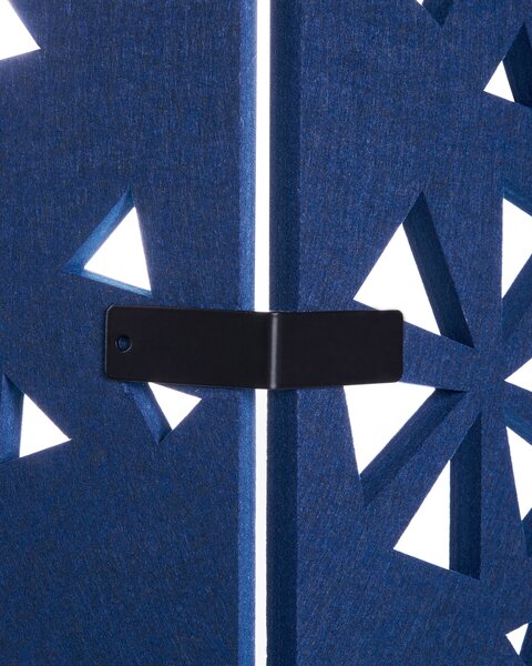 Irodai térelválasztó STARRY 240 x 180 cm Tengerészkék