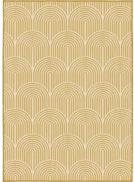 Okkersárga kültéri szőnyeg 120x170 cm Pangli Ochre – Hanse Home