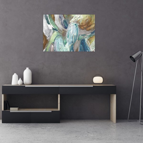 Kép - Absztrakt figurás festészet (70x50 cm)