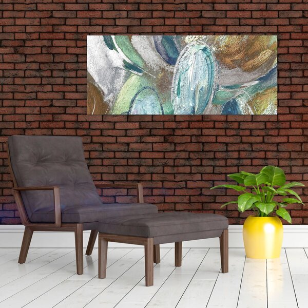 Kép - Absztrakt figurás festészet (120x50 cm)