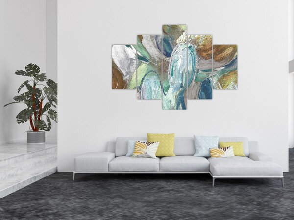 Kép - Absztrakt figurás festészet (150x105 cm)