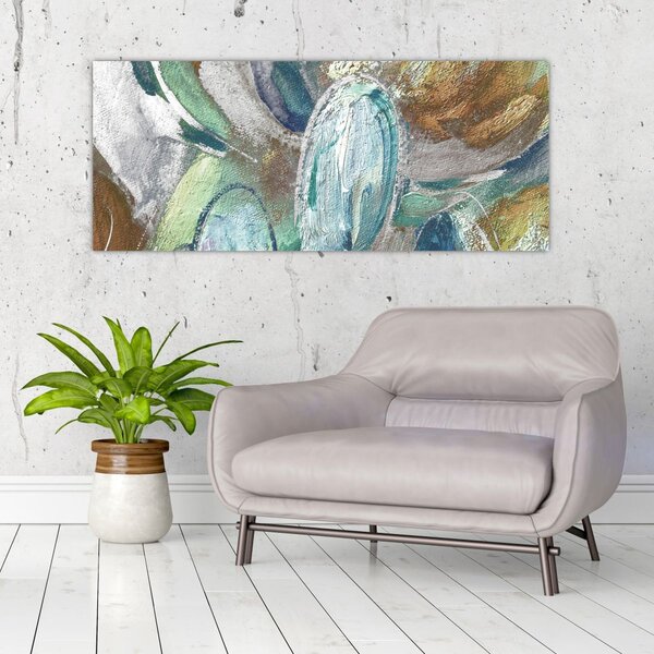 Kép - Absztrakt figurás festészet (120x50 cm)