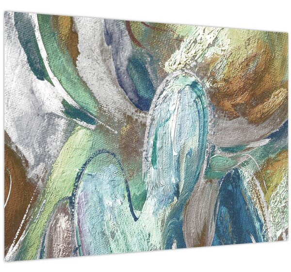 Kép - Absztrakt figurás festészet (70x50 cm)