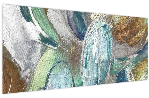 Kép - Absztrakt figurás festészet (120x50 cm)