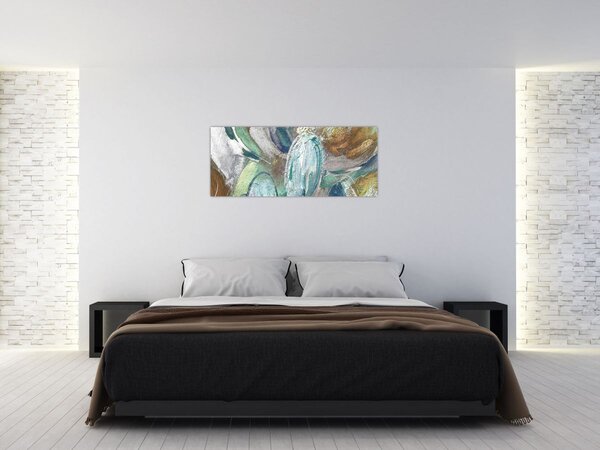 Kép - Absztrakt figurás festészet (120x50 cm)