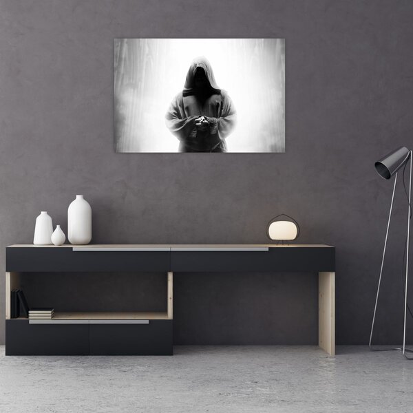 Kép - Egy szerzetes egy kolostorban (90x60 cm)