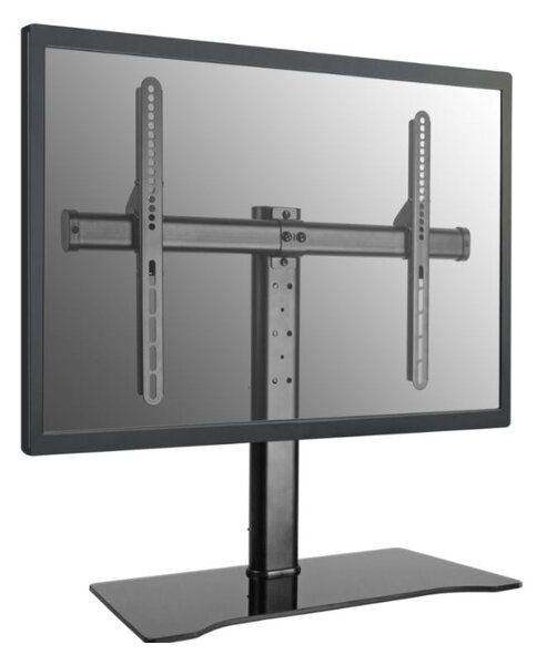 Equip 650601 TV/Monitor tartó álló konzol 32"-55" 40kg, dönthető, állítható magasság fekete