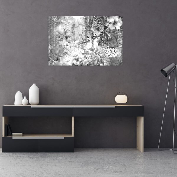 Kép - Romantikus kert (90x60 cm)