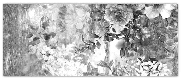 Kép - Romantikus kert (120x50 cm)