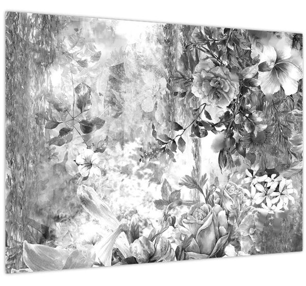 Kép - Romantikus kert (70x50 cm)