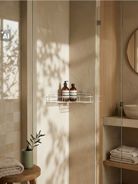 Sinsay - Öntapadós zuhanypolc - fehér