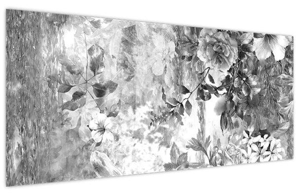 Kép - Romantikus kert (120x50 cm)