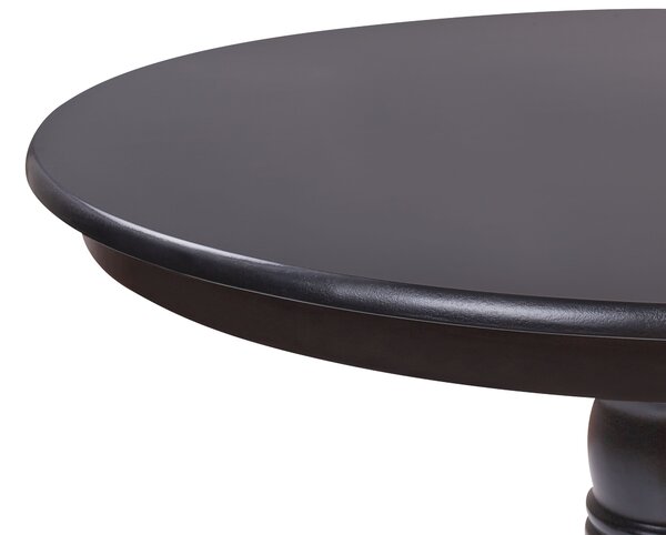 Étkezőasztal AKRON Fekete 100 cm 100 cm