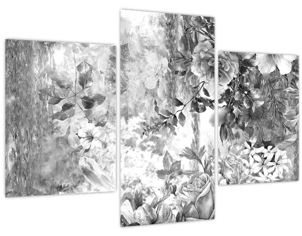 Kép - Romantikus kert (90x60 cm)