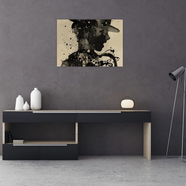 Kép - Jazz nő (70x50 cm)