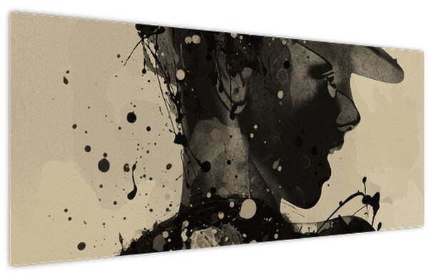 Kép - Jazz nő (120x50 cm)