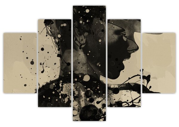 Kép - Jazz nő (150x105 cm)