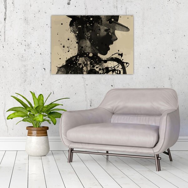 Kép - Jazz nő (70x50 cm)