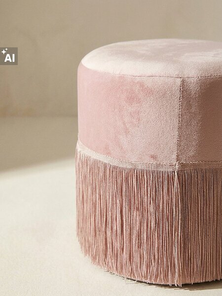 Sinsay - Puff díszrojtokkal - pasztellpink