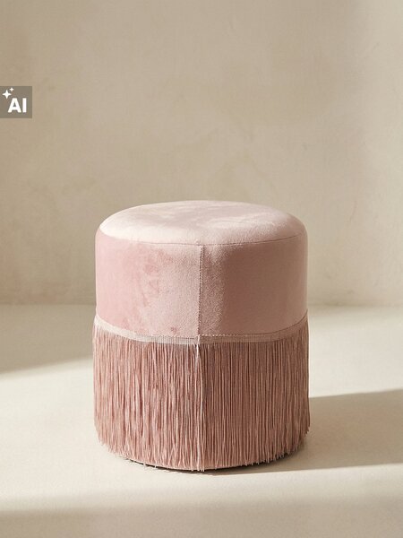 Sinsay - Puff díszrojtokkal - pasztellpink