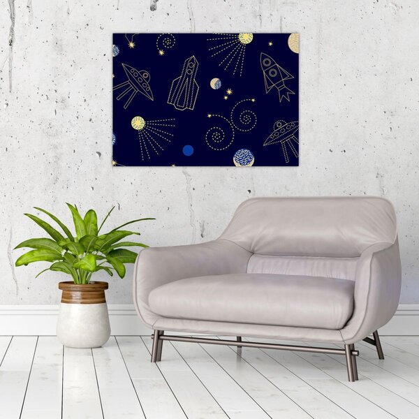 Kép - Univerzum (70x50 cm)