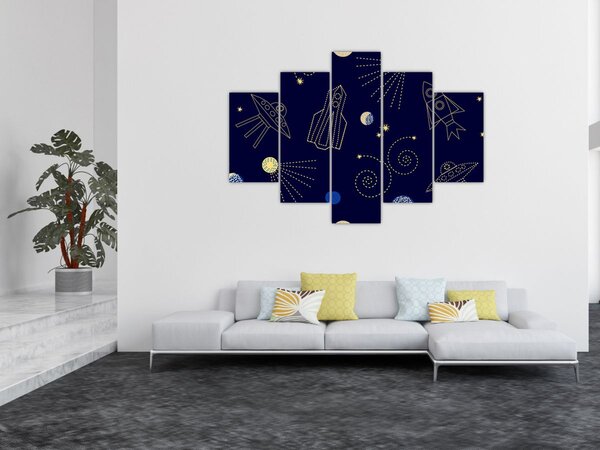 Kép - Univerzum (150x105 cm)