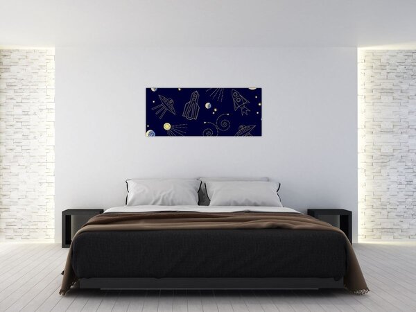 Kép - Univerzum (120x50 cm)