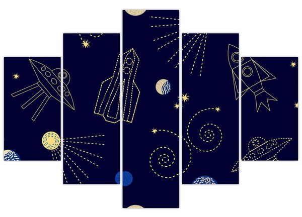 Kép - Univerzum (150x105 cm)