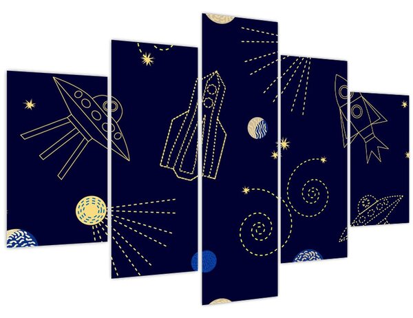 Kép - Univerzum (150x105 cm)