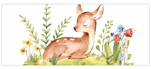 Kép - Kis őzike (120x50 cm)