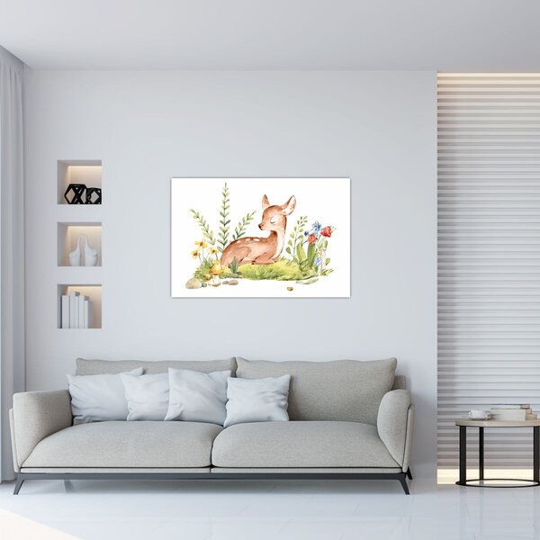 Kép - Kis őzike (90x60 cm)
