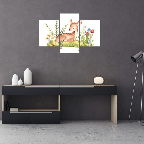 Kép - Kis őzike (90x60 cm)