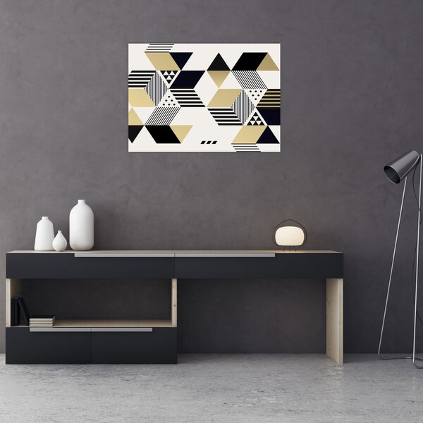 Kép - Geometriai formák N⁰1 (70x50 cm)