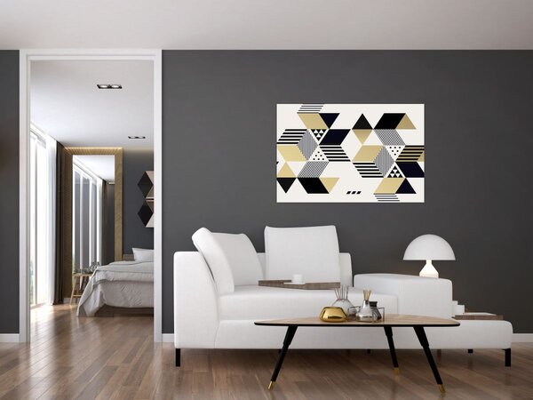 Kép - Geometriai formák N⁰1 (90x60 cm)