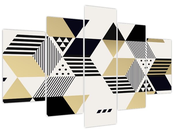 Kép - Geometriai formák N⁰1 (150x105 cm)