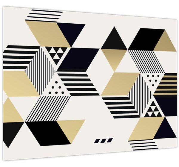Kép - Geometriai formák N⁰1 (70x50 cm)