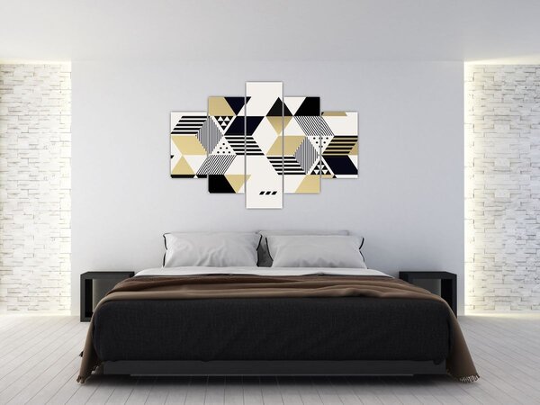 Kép - Geometriai formák N⁰1 (150x105 cm)