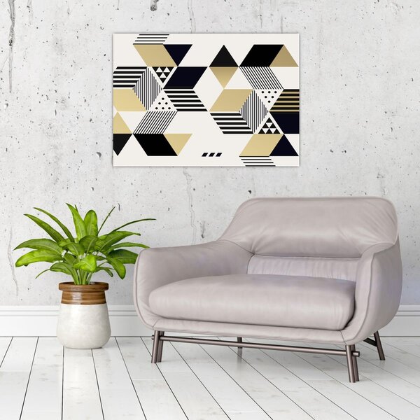 Kép - Geometriai formák N⁰1 (70x50 cm)