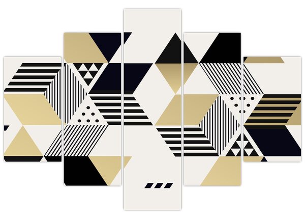 Kép - Geometriai formák N⁰1 (150x105 cm)