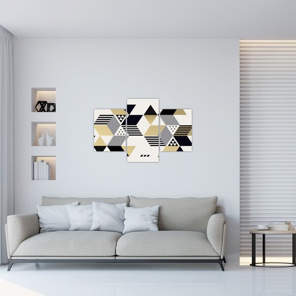 Kép - Geometriai formák N⁰1 (90x60 cm)